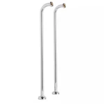 Signature 31-1/2" Heavy Duty Freestanding Tub Supplies Polished Nickel. Fixed Price $199.00.