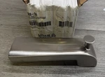 Kohler K-97089-BN Pitch Wall-mount Bath Spout With Diverter, Brushed Nickel. Fixed Price $29.99.