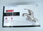 Delta B510LF-SSPPU-ECO Foundations Bathroom Faucet Chrome New. Fixed Price $44.99.