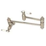 Kingston Brass KS3106BPL Bel-air Wall Mount Pot Filler Kitchen Faucet. Fixed Price $355.58.