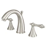 Kingston Brass KS297.AL Naples 1.2 Gpm Widespread Bathroom Faucet - Nickel. Fixed Price $318.47.