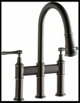 Elkay Explore Antique Oil Bronze Steel Bridge Hole LKEC2037AS Kitchen Faucet. Fixed Price $769.00.