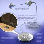Tapmaster Model 1780 Standard In-floor Foot Faucet Activator. Fixed Price $399.95.
