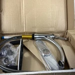 Delta Linden 1353-DST Single Handle Kitchen Faucet Chrome Open Box. Fixed Price $89.99.