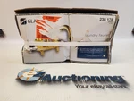 Glacier Bay 2-HANDLE Laundry Faucet In Rough Brass New Damaged Box. Fixed Price $42.99.