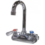 4" Wall Mount Faucet With 3-1/2" Gooseneck Spout Nsf. Fixed Price $100.45.