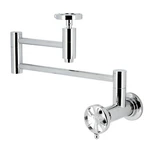 Kingston Brass KS8101RX Wall Mount Pot Filler Faucet, Modern Style Chrome. Fixed Price $249.00.