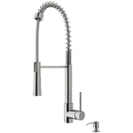 Vigo VG02032STK2 Laurelton 1.8 Gpm Pre-rinse Swivel Kitchen Faucet Stainless. Fixed Price $145.75.