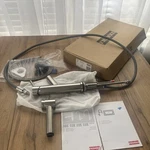 Franke FFPS3450 Stainless Steel Pull-out Spray Kitchen Faucet Satin Nickel *read. Fixed Price $169.99.