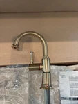 Brizo Rook: Instant Hot Faucet With Arc Spout 61374LF-H-PG. Fixed Price $309.00.