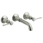 Hansgrohe 16534821 * Axor Montreux Two Handle Wall Mount Lavatory Faucet. Fixed Price $745.00.