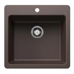 Blanco 443231 Liven Silgranit 21" Single Bowl Sink - Slight Wear. Fixed Price $261.74.