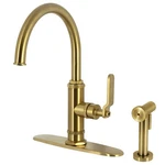 Kingston Brass KS243.KL Whitaker 1.8 Gpm Hole Kitchen Faucet -. Fixed Price $526.47.