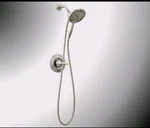Delta Arvo Nickel Shower Faucet 2-IN-1 Spray Valve And Trim Kit 142840-SP-I. Fixed Price $104.99.