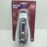 Ace Bathtub Spout Includes Outlet For Handheld Shower Chrome #40012. Fixed Price $18.75.