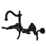 Kingston Brass KS126.PKLBS Duchess 1.8 Gpm Wall Mounted - Black. Fixed Price $432.22.