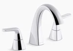 Elmbrook Widespread Bathroom Sink Faucet, 1.2 Gpm K-R21996-4D-CP. Fixed Price $103.66.