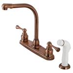 Kingston Brass KB71.BL 1.8 Gpm Standard Kitchen Faucet - Copper. Fixed Price $110.47.