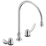 Delta 27C1 / 27C2942-R7 Two Handle 8 In Below Deck-mount Faucet Chrome. Fixed Price $210.37.