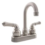 DFPB150CSN Rv Swivel Bar Faucet With Classical Levers 6INCH Spout Brushed Sati. Fixed Price $63.17.