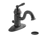 Moen Waterhill S411WR Wrought Iron Single Hole Bathroom Faucet. Fixed Price $419.95.