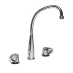 Just Manufacturing JJTR51W Commercial 3-HOLE Faucet Double Wristblade Handle. Fixed Price $99.99.