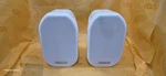 Theater Solutions TS38W White Pair Mini Satellite Speakers Wall Mount Home. 3D2. Fixed Price $79.99.