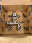 T&s Brass B-0700-01 Wall Mount Single Temperature Faucet W/ Push Button. Fixed Price $95.00.