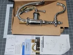 Kingston Brass English Vintage Standard Bar/bathroom Sink Tub Faucets Chrome. Fixed Price $250.00.