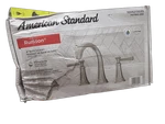 American Standard Rumson 8" Widespread 2-HANDLE Bathroom Faucet Brushed Nickel. Fixed Price $44.99.