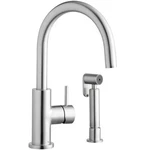 Zurn Elkay LK7922SSS Allure Deck Mount Satin Stainless Steel Kitchen Faucet With. Fixed Price $210.00.