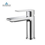 Blossom Polished Chrome Single Handle Lavatory Faucet F01 102. Fixed Price $100.00.