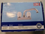Ldr 2-KNOB Utility Laundry Room Faucet Deck Mount New. Fixed Price $19.99.