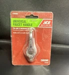 Ace Universal Faucet Handle Fits Sink/tub/shower (chrome), 4299590. Fixed Price $11.00.