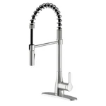 Flow Classic Series Single-handle Pull-down Spring Neck Sprayer Kitchen Faucet. Fixed Price $53.99.