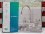 Peerless P2965LF-SS Two-handle Kitchen Faucet W/twist Aerator Stainless. Fixed Price $47.49.