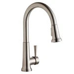 Elkay LK6000LS Single Hole Deck Mount Kitchen Faucet With Pull-down Spray. Fixed Price $417.38.