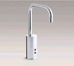 Kohler 13474-CP Gooseneck Touchless Insight Technology Deck-mount Faucet Mixer. Fixed Price $177.00.