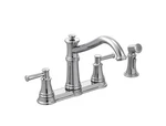 Moen 7255C Belfield Traditional Two Handle High Arc Kitchen Faucet Chrome. Fixed Price $120.99.