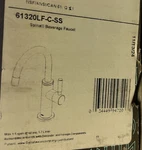 Brizo 61320LF-C-SS Solna Beverage Faucet W Arc Spout Read. Fixed Price $97.99.