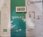 Peerless Xander Widespread Bathroom Faucet In Brushed Nickel, P3519LF-BN. Fixed Price $104.99.