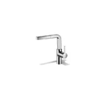 Kwc Ava Splendure Stainless Single Lever Pull-out Kitchen Faucet 10.191.103.127. Fixed Price $460.00.