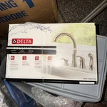 Delta Kitchen Faucet Bellini Nib 11946-SSSD-DST. Fixed Price $160.00.