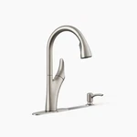 Kohler Single-handle Touchless Pull-down Kitchen Faucet W/ Dispenser K-R32323-SD. Fixed Price $139.99.
