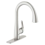 Grohe 30 211 DC1 Elberon Single Handle Hole Pull-down Kitchen Silver. Fixed Price $299.69.