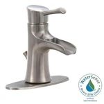 Pegasus 66289-6104 Gatsby In. Single-handle Bathroom Faucet Brushed Nickel. Fixed Price $89.99.