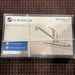 Glacier Bay Single-handle Standard Kitchen Faucet Stainless Steel, New,sealed. Fixed Price $29.95.