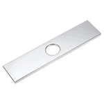 Meterxity Faucet Deck Plate, 10 Inch Square 304 Stainless Steel Hole Cover .... Fixed Price $28.99.