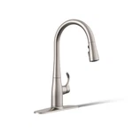 Kohler K-597-VS Simplice Pull Down Kitchen Faucet, 3-SPRAY Sink. Fixed Price $434.00.