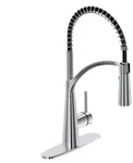 Glacier Bay Brenner Commercial Style Single-handle Pull-down Sprayer Faucet. Fixed Price $152.43.